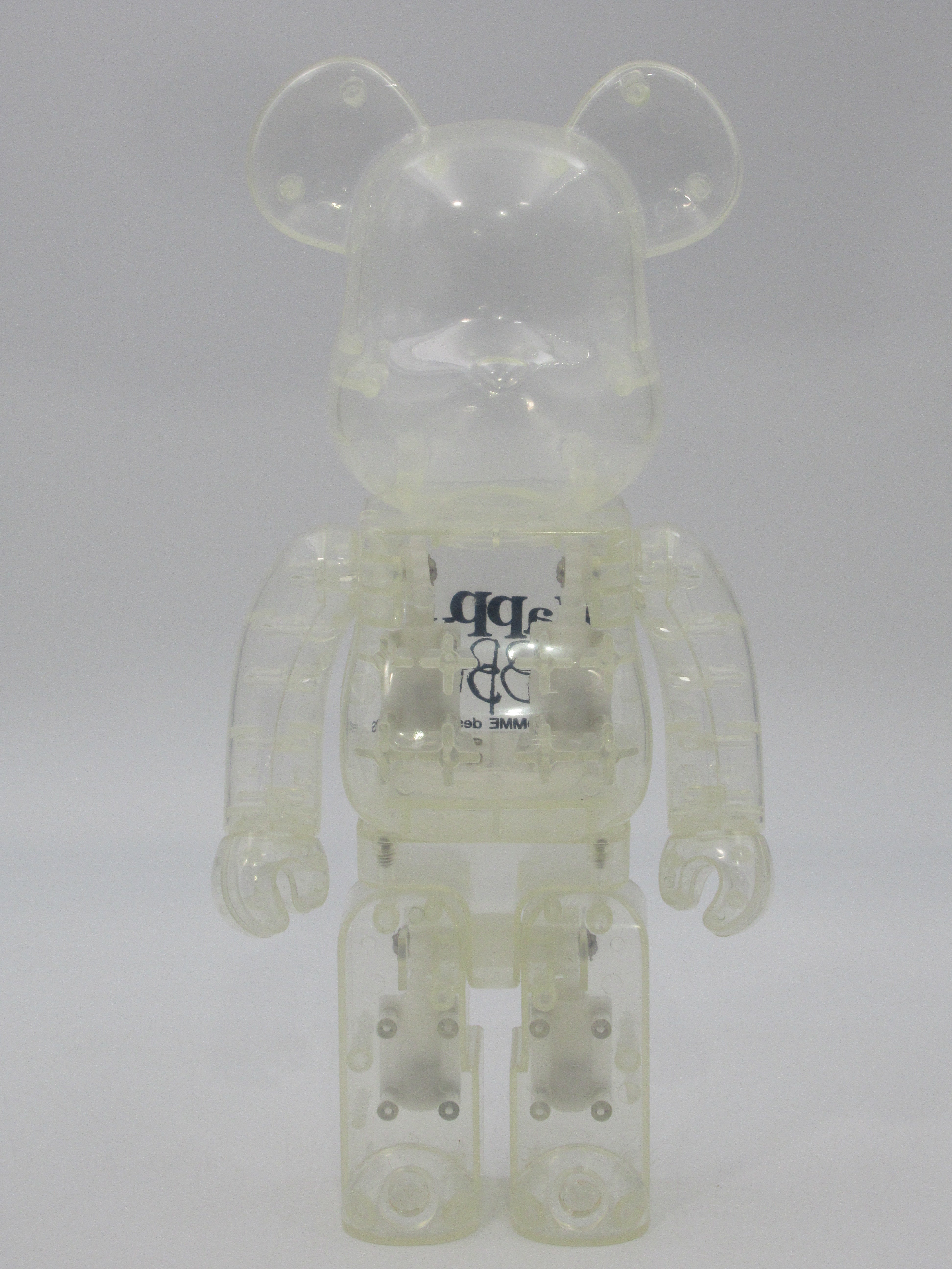 BEARBRICK "Happy Ribbon" Comme des Garcon 400% - Medicom Toy (2006) Be@rbrick Art Toy